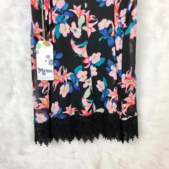 SHOW ME YOUR MUMU Floral Reville Mini Dress - Size XS - Picture 7 of 9
